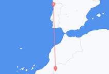 Flyg från Tindouf, Algeriet till Porto, Portugal
