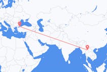 Flyrejser fra Chiang Rai-provinsen, Thailand til Istanbul, Tyrkiet