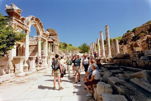 Efeze-tour voor cruisegasten: hoogtepunten met wijnproeverij
