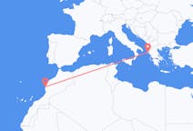 Flights from Essaouira, Morocco to Corfu, Greece