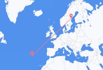 Flights from Sundsvall, Sweden to Santa Maria Island, Portugal