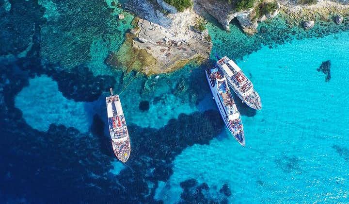 Greece: Boat Tour from Corfu with Paxos, Antipaxos, and Blue Caves