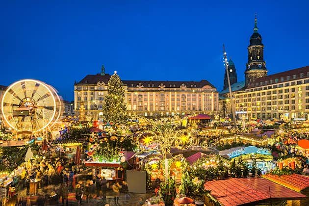 Mercatino di Natale di Dresda e tour della Svizzera sassone Bastei da Praga