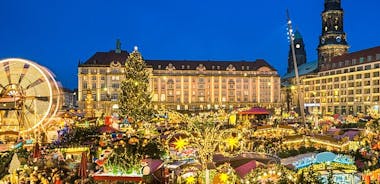 Visita al mercado navideño de Dresde y a la Suiza sajona basteí desde Praga