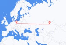 Flights from Nur-Sultan to Zielona Góra