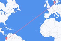 Flights from Quito, Ecuador to Sønderborg, Denmark