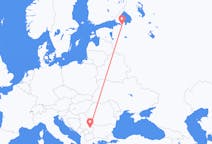Flyrejser fra Sankt Petersborg, Rusland til Niš, Serbien