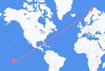 Flüge von Fakarava, Französisch-Polynesien nach Kiruna, Schweden
