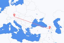 Flyg från Iğdır till Salzburg