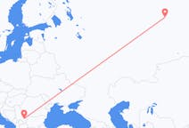 Fly fra Sovetsky til Niš