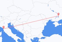 Fly fra Zaporizhia til Pisa