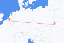 出发地 比利时从布鲁塞尔目的地 乌克兰利沃夫的航班