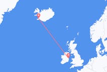 Vluchten van Reykjavík naar Dublin