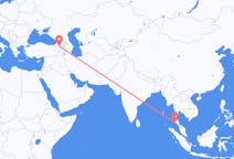 Flyg från Phuket City, Thailand till Kars, Turkiet