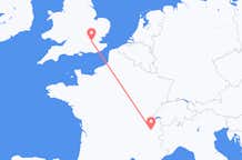 Flyrejser fra Chambery, Frankrig til London, Frankrig