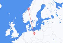 Flights from Zielona Góra to Trondheim