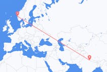 Flights from Dhangadhi, Nepal to Bergen, Norway