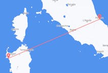 Flyrejser fra Alghero, Italien til Pescara, Italien