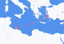 Vols de Tripoli, Libye pour Kalymnos, Grèce