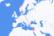 Flyreiser fra Akaba, Jordan til Molde, Norge
