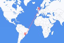 Flights from Florianópolis, Brazil to London, England