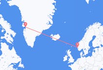 Рейсы из Илулиссата, Гренландия в Сторд, Норвегия