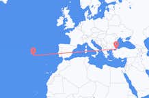 Loty z Ponta Delgada, Portugalia z Stambuł, Turcja