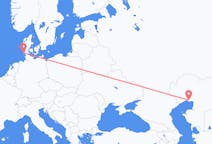 Flights from Atyrau, Kazakhstan to Westerland, Germany
