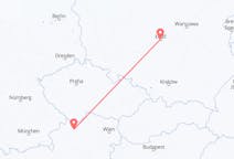 Flights from Łódź, Poland to Linz, Austria