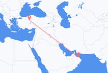 Flights from Muscat to Ankara