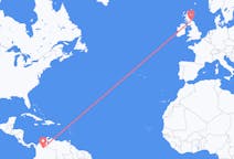 Flyrejser fra Barrancabermeja, Colombia til Edinburgh, Skotland