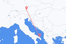 Flüge von Brindisi, nach Salzburg
