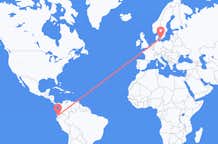Flyreiser fra Guayaquil, Ecuador til København, Danmark