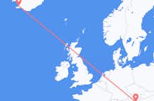 Flyreiser fra Graz, Østerrike til Reykjavík, Island