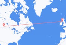 Flights from Regina, Canada to Campbeltown, the United Kingdom