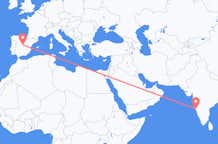 Flyrejser fra Goa til Madrid