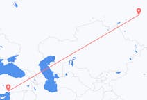 Flights from Tomsk, Russia to Adana, Turkey