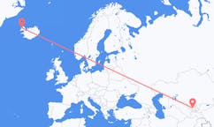 Flights from the city of Tashkent, Uzbekistan to the city of Ísafjörður, Iceland