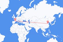 Flights from Jinan, China to Toulouse, France