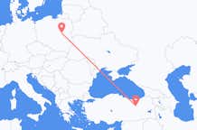 Flights from Erzincan to Warsaw