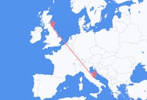 Flights from Pescara, Italy to Newcastle upon Tyne, England