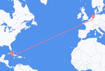 Flyreiser fra Cayman Brac, Caymanøyene til Düsseldorf, Tyskland