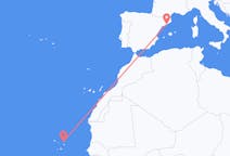Flyg från Sal, Kap Verde till Barcelona