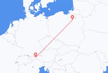 Flyreiser fra Innsbruck, Østerrike til Szymany, Szczytno fylke, Polen