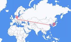 Flüge von Kobe, Japan nach Dresden, Deutschland
