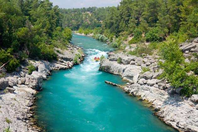 Rafting Canyoning and Zipline Adventure from Kemer