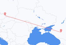 Vluchten van Stavropol naar Ostrava