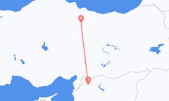 เที่ยวบิน จาก อะเลปโป, ซีเรีย ไปยัง โตกัต, ตุรกี