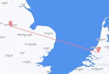 Flüge von Nottingham, England nach Rotterdam, die Niederlande