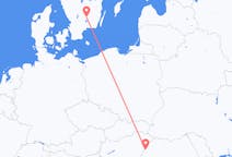 Flyreiser fra Oradea, Romania til Växjö, Sverige